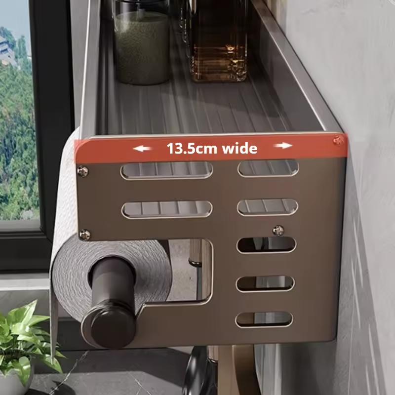 Prateleira Gourmet Fix – Organizador de Utensílios para Cozinha