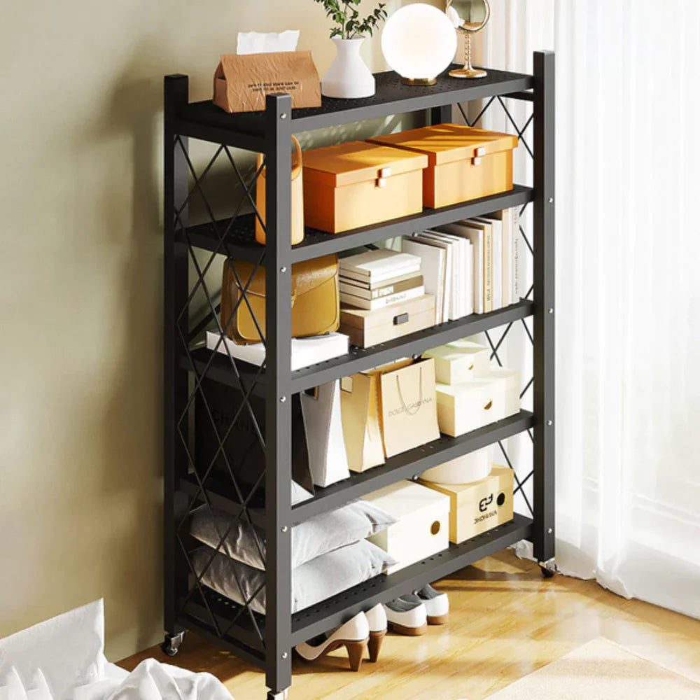 Organizador de Parede em Aço Inoxidável – Shelf Master Premium