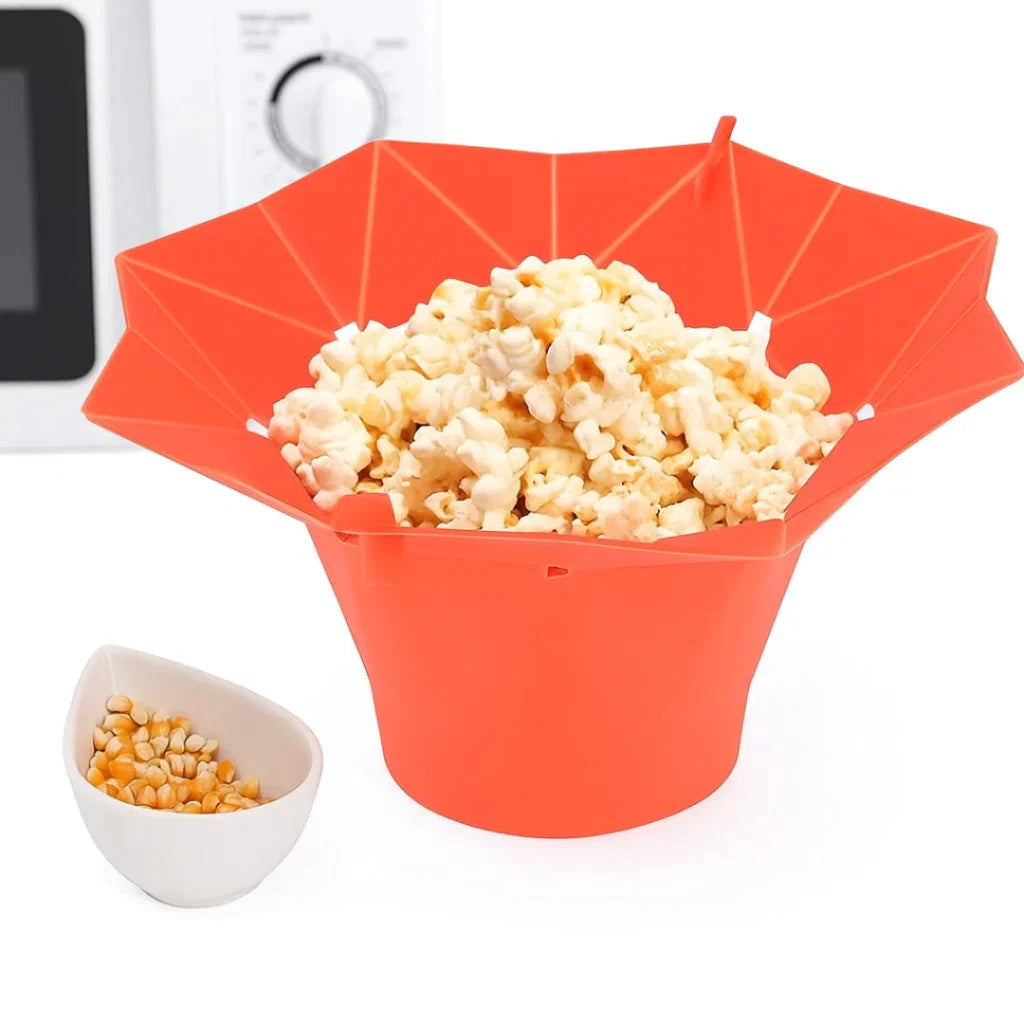 Pipoqueira para Micro-ondas em Silicone – Popcorn Popper