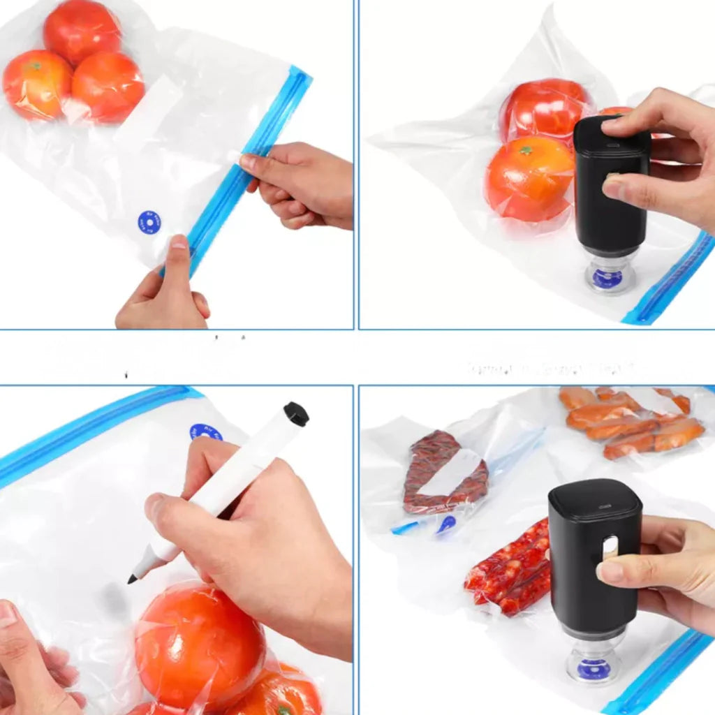 Seladora a Vácuo para Alimentos – Vacuum Sealer 2.0
