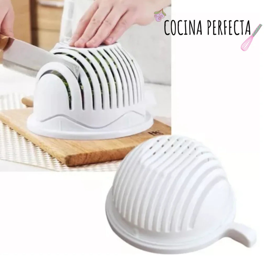 Tigela para Salada 4 em 1 com Escorredor – ProMaker