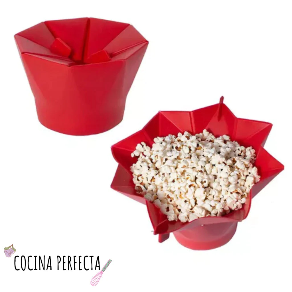 Pipoqueira para Micro-ondas em Silicone – Popcorn Popper