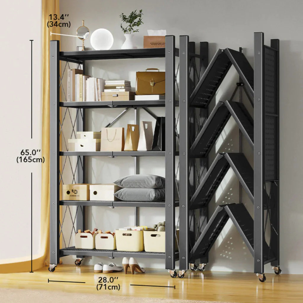 Organizador de Parede em Aço Inoxidável – Shelf Master Premium